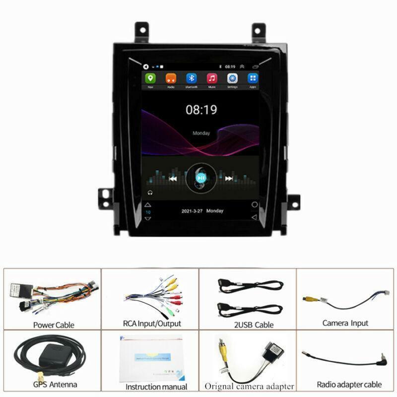 for Cadillac for Escalade SLS 9.7 Vertical Android 10.1 Stereo Radio GPS 2007-2014