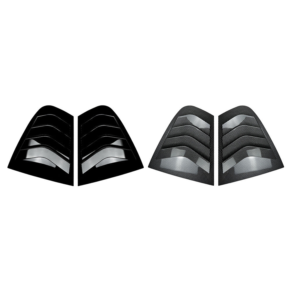 Rear Side Window Quarter Louver Trim for BMW 3 Series F30 2013-2019