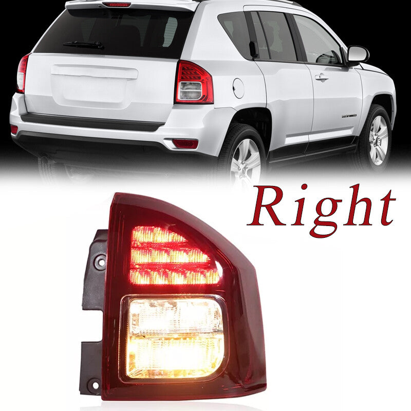 Right for Jeep Compass 2014-2017 LED Tail Light Tail Lamp Rear Stop Brake Lamp