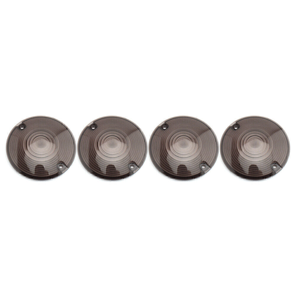 Fit for Harley Davidson Electra Glide 4x Turn Signal Light Cover Smoked Lens