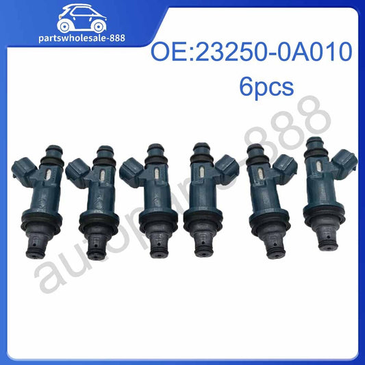 23250-0A010 6x Fuel Injectors are suitable for 1997-2004 for Toyota for Lexus RX300/ES300 3L V6 10