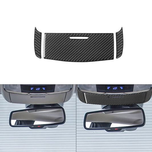 Carbon Fiber Overhead Console Panel Cover Trim for Dodge Durango 2014-2020