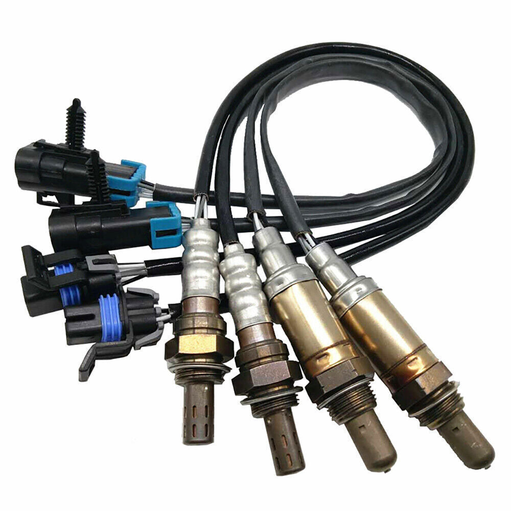 4pcs O2 Oxygen Sensor Up Downstream for 2007 for Chevrolet Avalanche Tahoe for GMC for Yukon