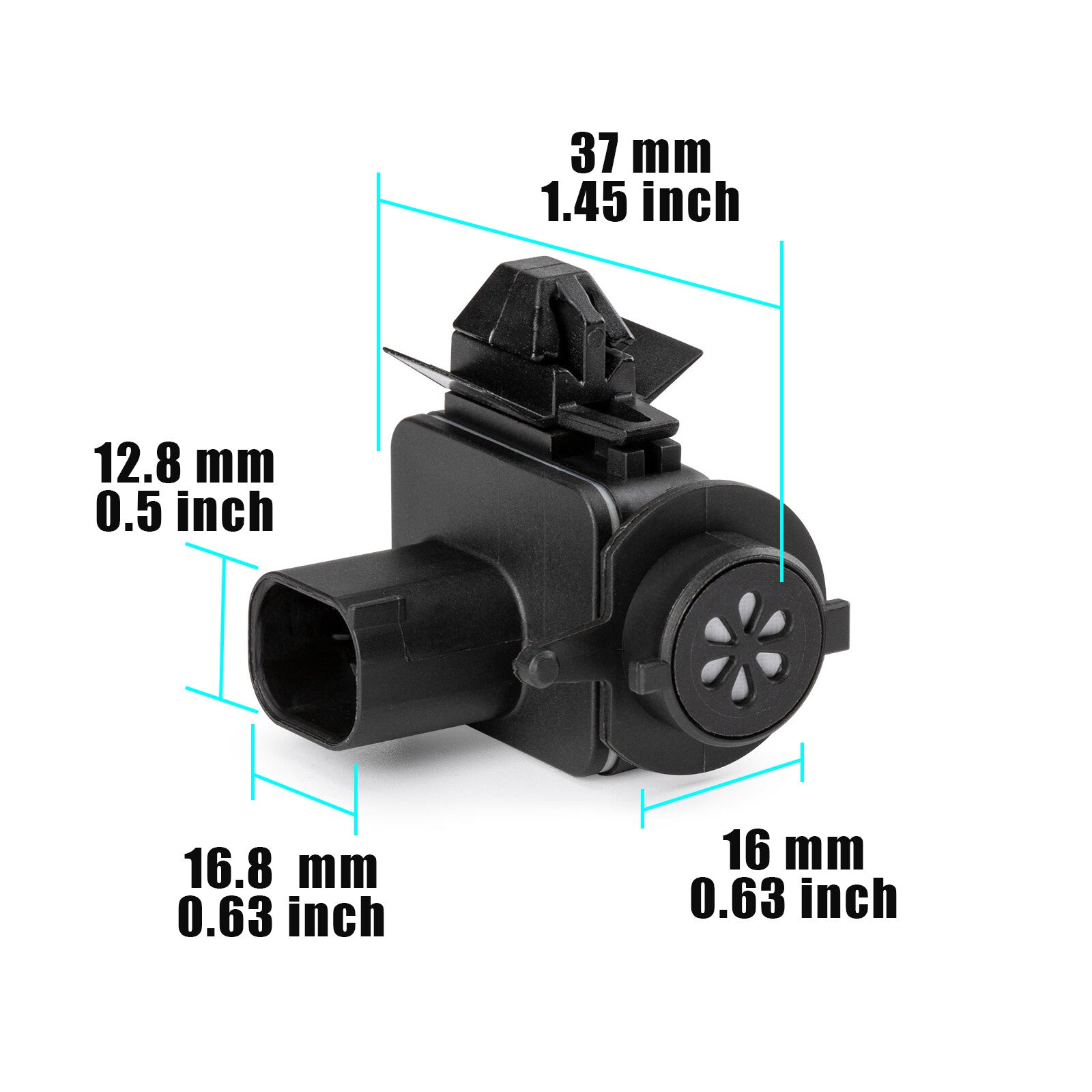 1X 1K0907659 For Eos for Golf for Tiguan for Jetta for Skoda Car Interior Air Quality Sensor
