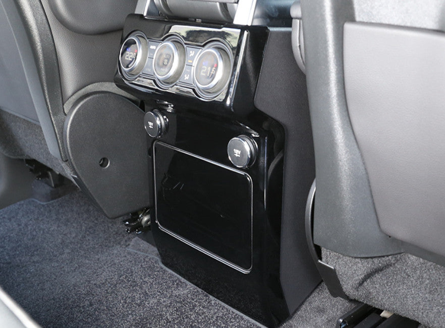 Anti-Kick Panel Air Vent Oak Glossy Black for Land Rover Discovery SHE 17-2023