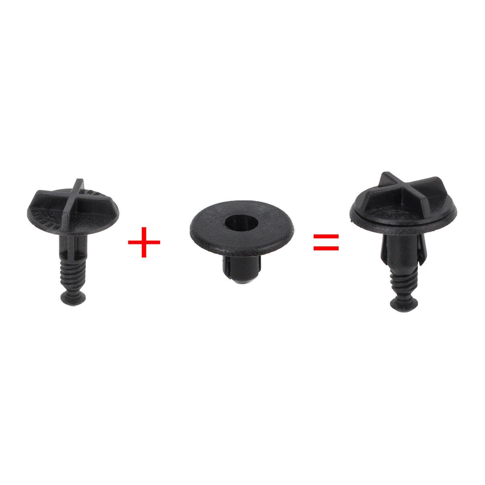 5-Piece Battery Cover and Cover Clip for Land Rover for Range Rover LR024316