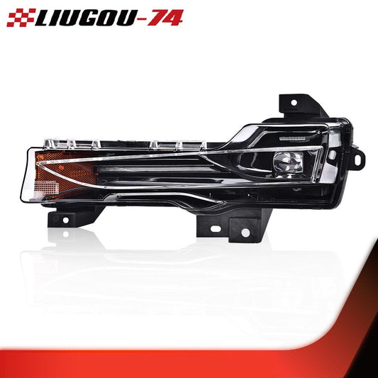 Suitable for 17-23 year old for Tesla Model 3 Y, left-hand Fastia fog lights, amber Dr., new.
