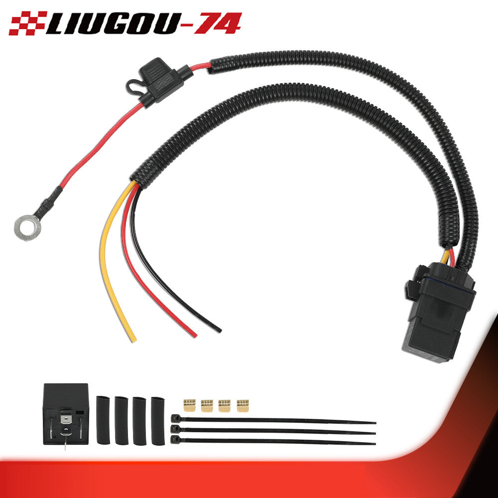Fuel pump relay wiring kit suitable for 2011, 2012, and 2013 for Jeep for Dodge for Chrysler for Ram 1500s.