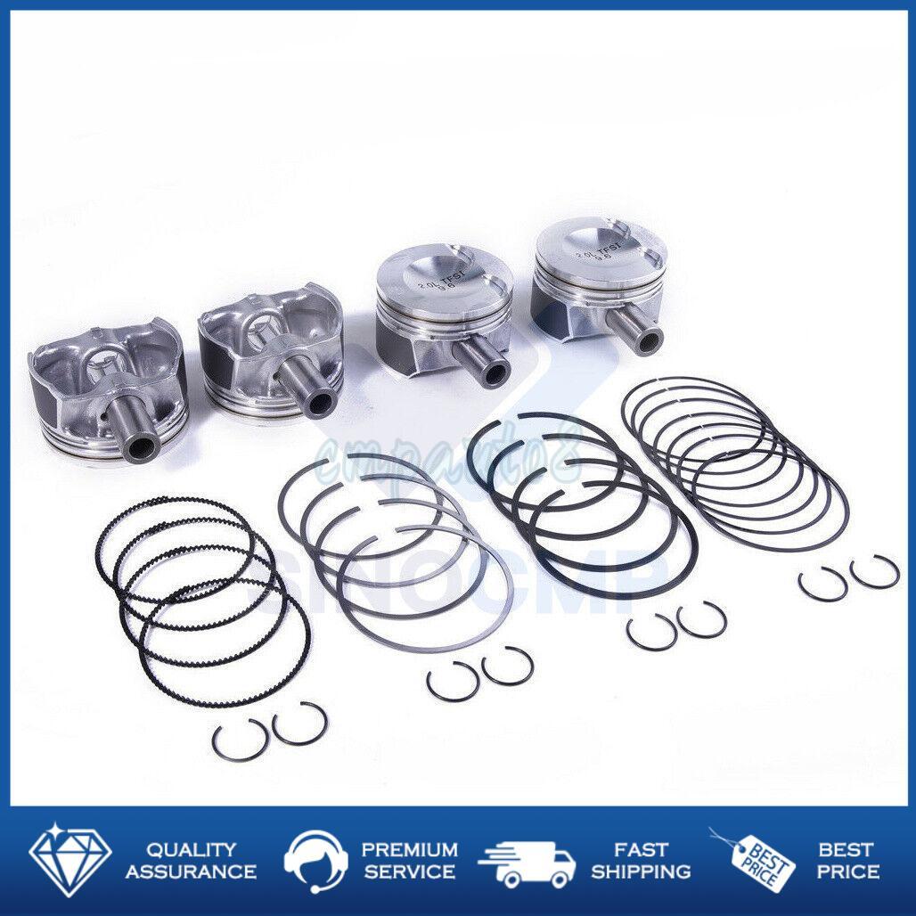 Pistons  Rings Set for VW for Golf for Audi A3 A4 A5 2.0T CAE CCT CDN EA888 ¦µ82.5/21mm