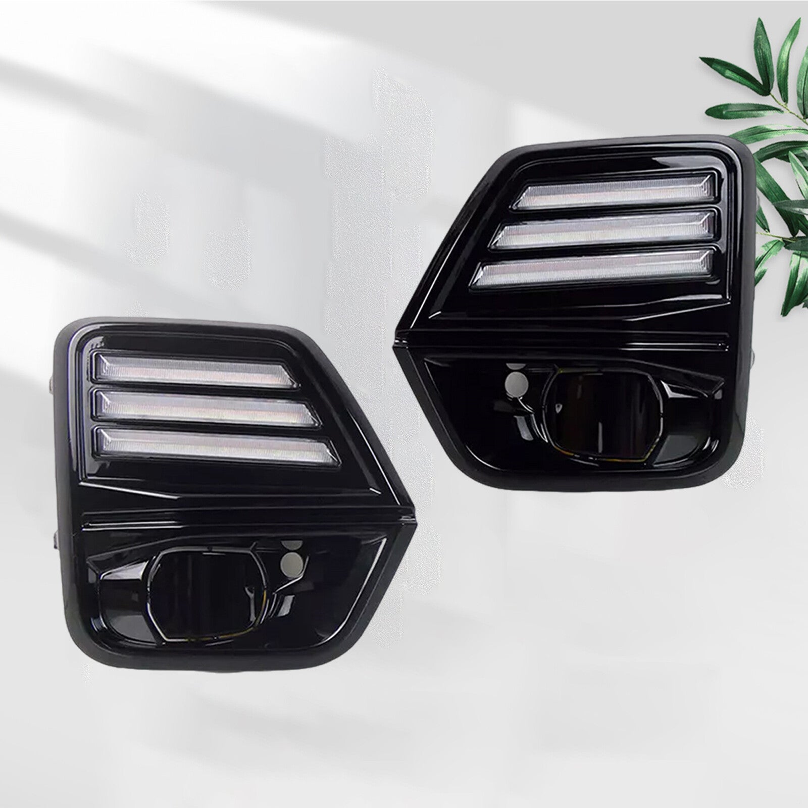 2X LED fog lights, daytime running lights, and turn signals are compatible with for Chevrolet Colorado 23-24.