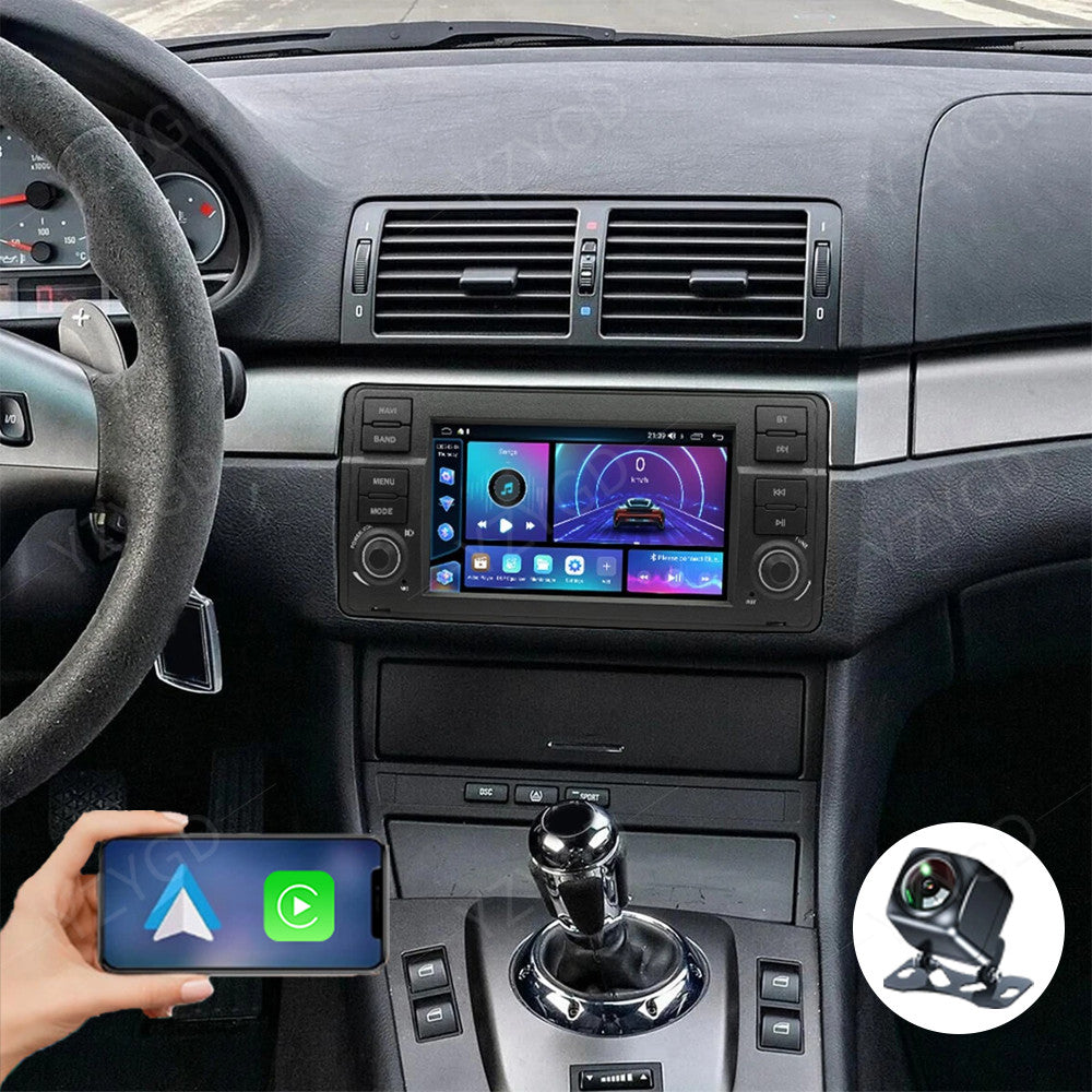for BMW E46 5-Door Touring 1999-2005 Android CarPlay Car Radio GPS Stereo Screen