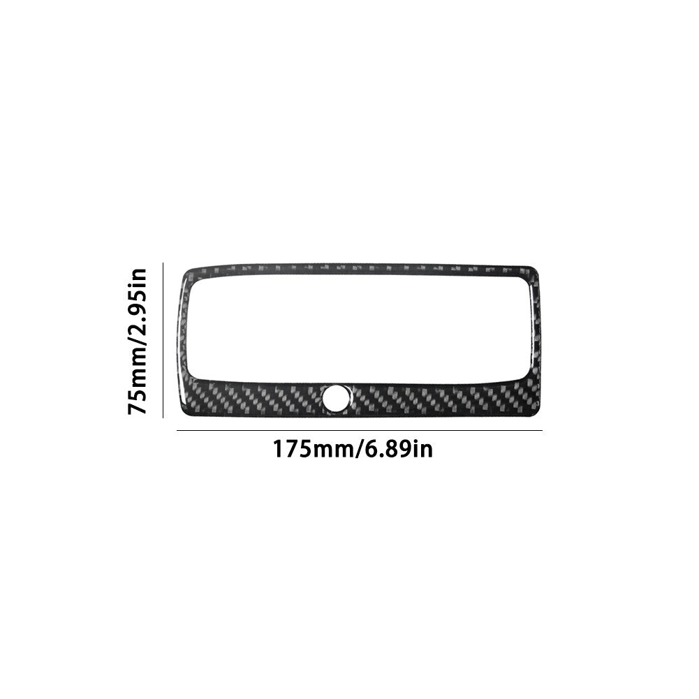 Carbon Fiber Interior Overhead Light Cover Trim for Toyota Celica 2001-2005