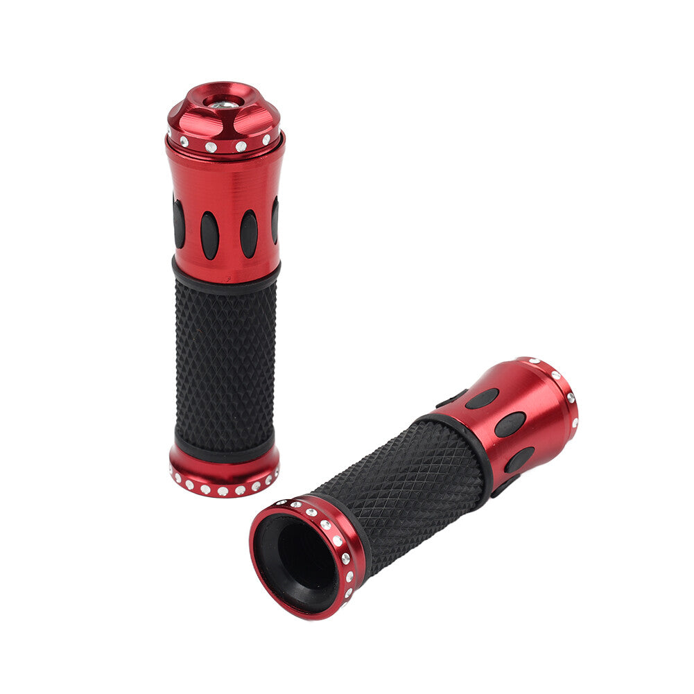 7/8 Motorcycle Handlebar Handle Bar Hand Grips for Honda for Yamaha for Suzuki red