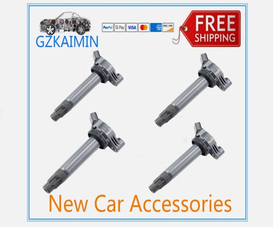 4-pack Equipment Manufacturer ( ) 90919-02246 Ignition Coils for Toyota Kluger for Lexus RX330 RX400h 3.3L