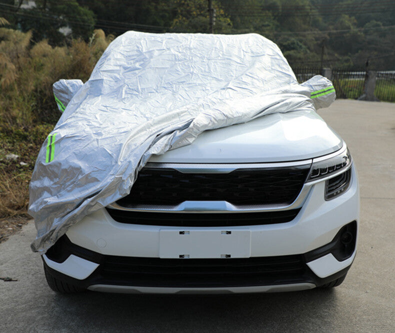 for Kia Seltos 2020-2023 CAR COVER silver Custom Waterproof Sunshade Premium