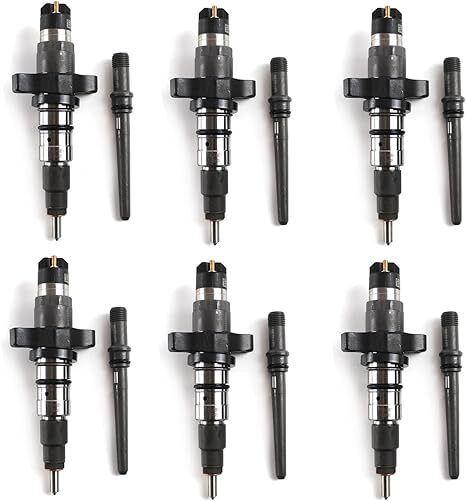 6X Fuel Injector 0986435503 for 2003-2004 for Dodge Pick-up for Ram 5.9L Engine