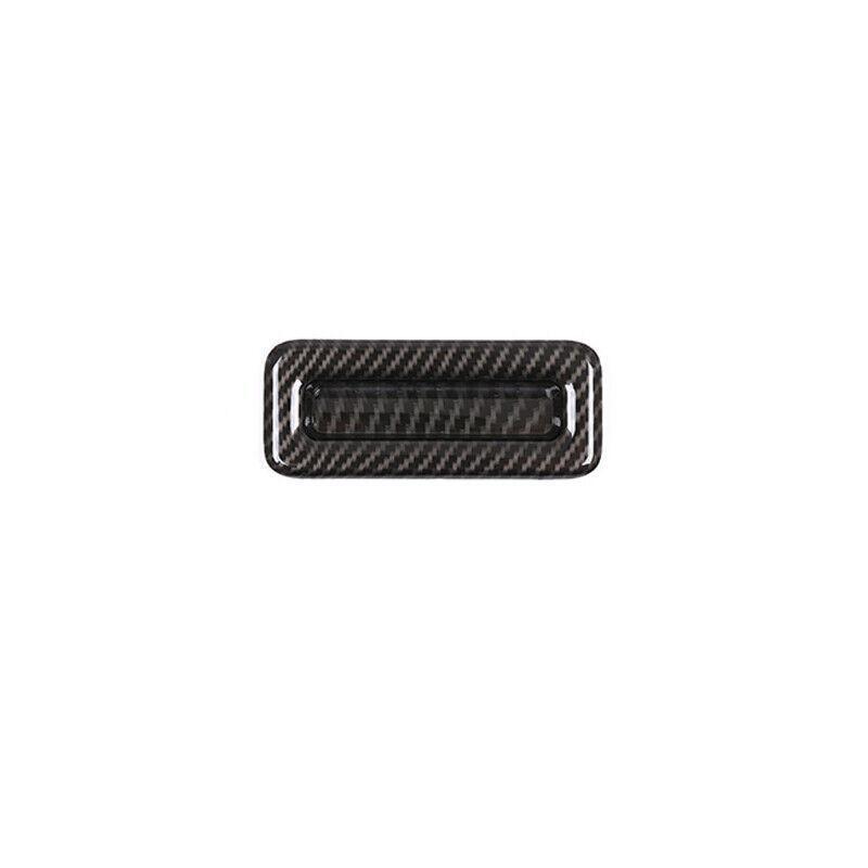 ABS Carbon Fiber Roof Sunroof Handle Cover Trim for BMW 1 Series E81 2007-2011