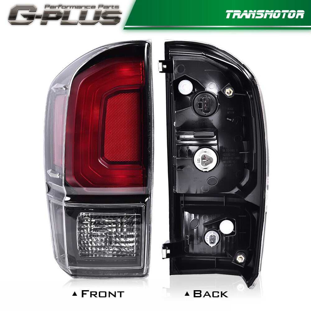 Suitable for 16-21 for Toyota Tacoma black fender taillights, brake lights, and driver side.