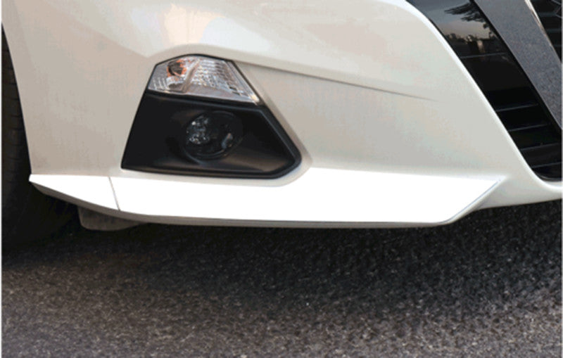 Chrome Steel Front Bumper Lip Splitter Spoiler for Nissan Altima/Teana 2019-2022