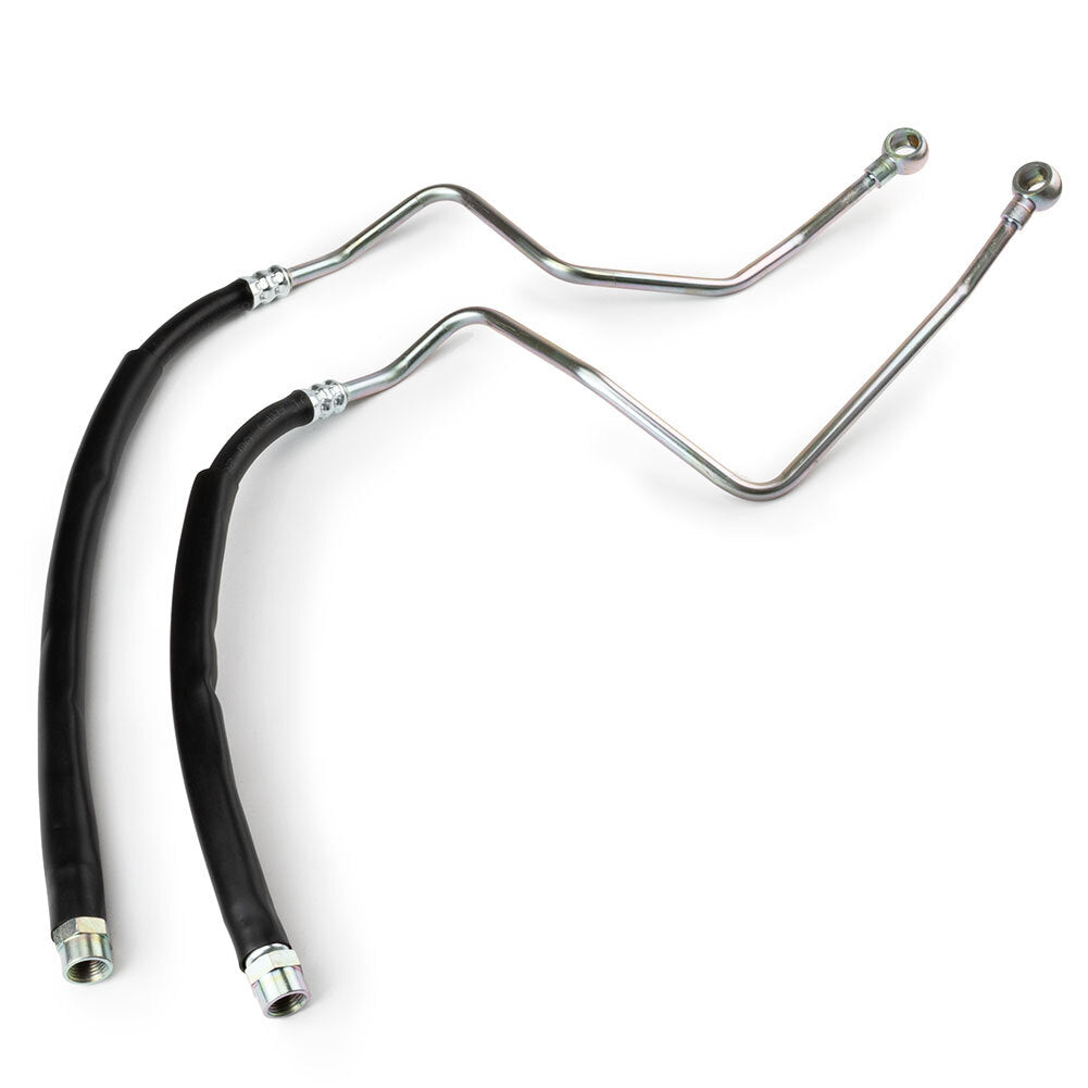 2X Engine Oil Cooler Hose Left  Right For 1995-01 for Mitsubishi Montero 3.0L 3.5L