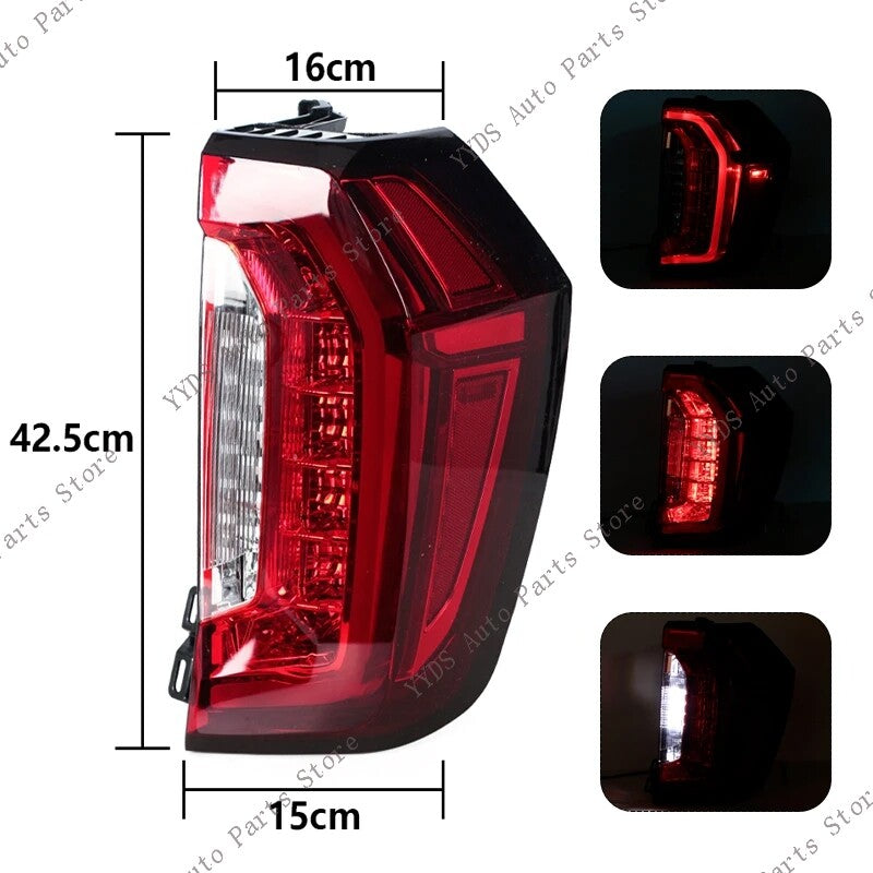 Right Side for GMC for Yukon 2021-2024 LED Rear Tail Light Driving Light
