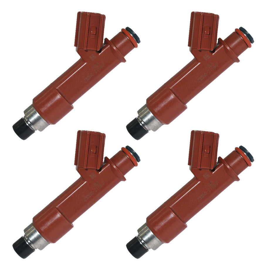 4pcs 23250-21060 Fuel Injectors For Yaris NCP90 NCP92 2NZFE 2005-2013 1.3L L4