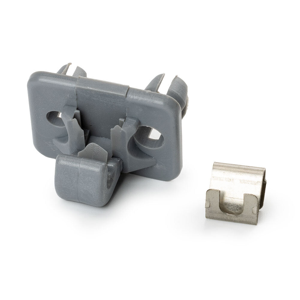 2x 8U0857562A Gray Sun Visor Clip Holder Hook Bracket for Audi A3 for A4 for A5 Q3 Q5 AU