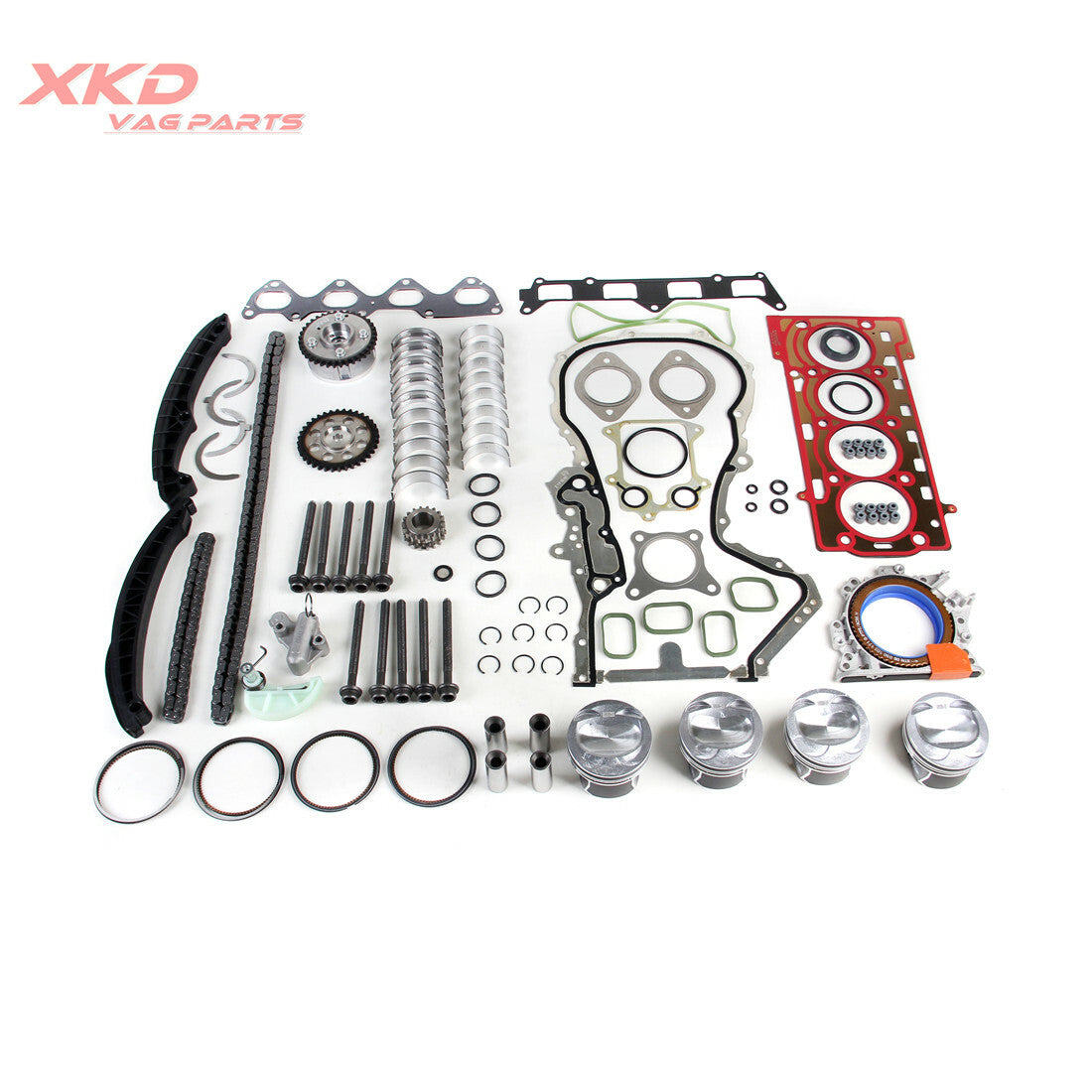 1.4T engine overhaul and rebuild kit suitable for Volkswagen for Jetta , for Golf , for Tiguan , CAVD, CTKA, CTHD, and CAXA.