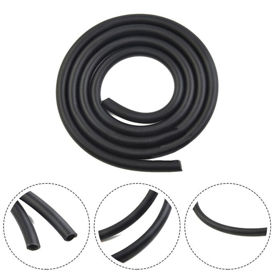 1m 5mm ID 8mm OD Motorcycle Gasoline Hose/Gas Fuel Line/Engine Pipe - Black