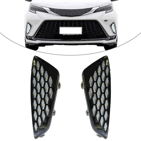 DRL Daytime Running Driving Light w/Turn Signal ForToyota for Sienna XSE 2021-2022