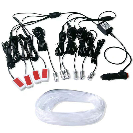 10In1 RGB Ambient Interior Decoration Neon Light Strip APP Bar Bluetooth Control