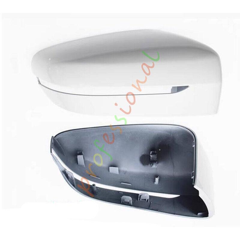 Replacement right-side rearview mirror cover for BMW 7 Series 2018-2022 (white)