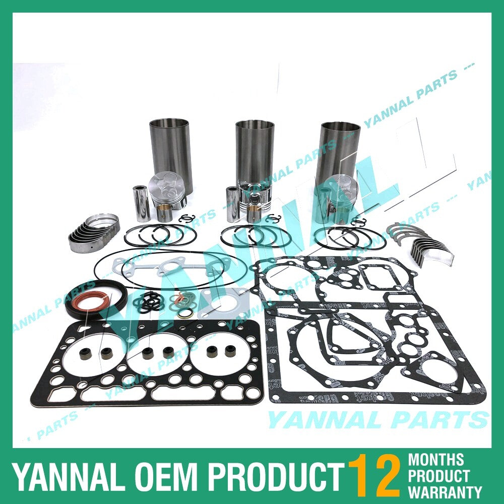 D782 Overhaul and Reconstruction Kit with Shims and Bearings for Kubota Diesel Engines
