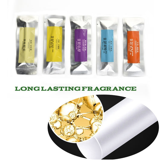5-Piece Car Vent Clip Freshener Perfume Diffuser Refill Pack