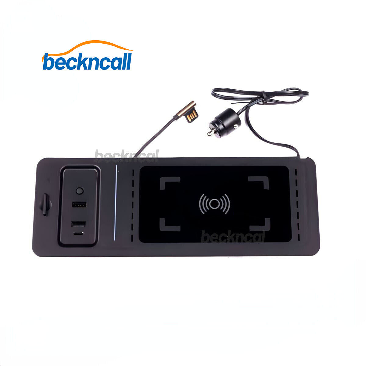 Car Wireless Phone Charger Fast Charging Mat Pad for FORD F150 2015-2020 Console