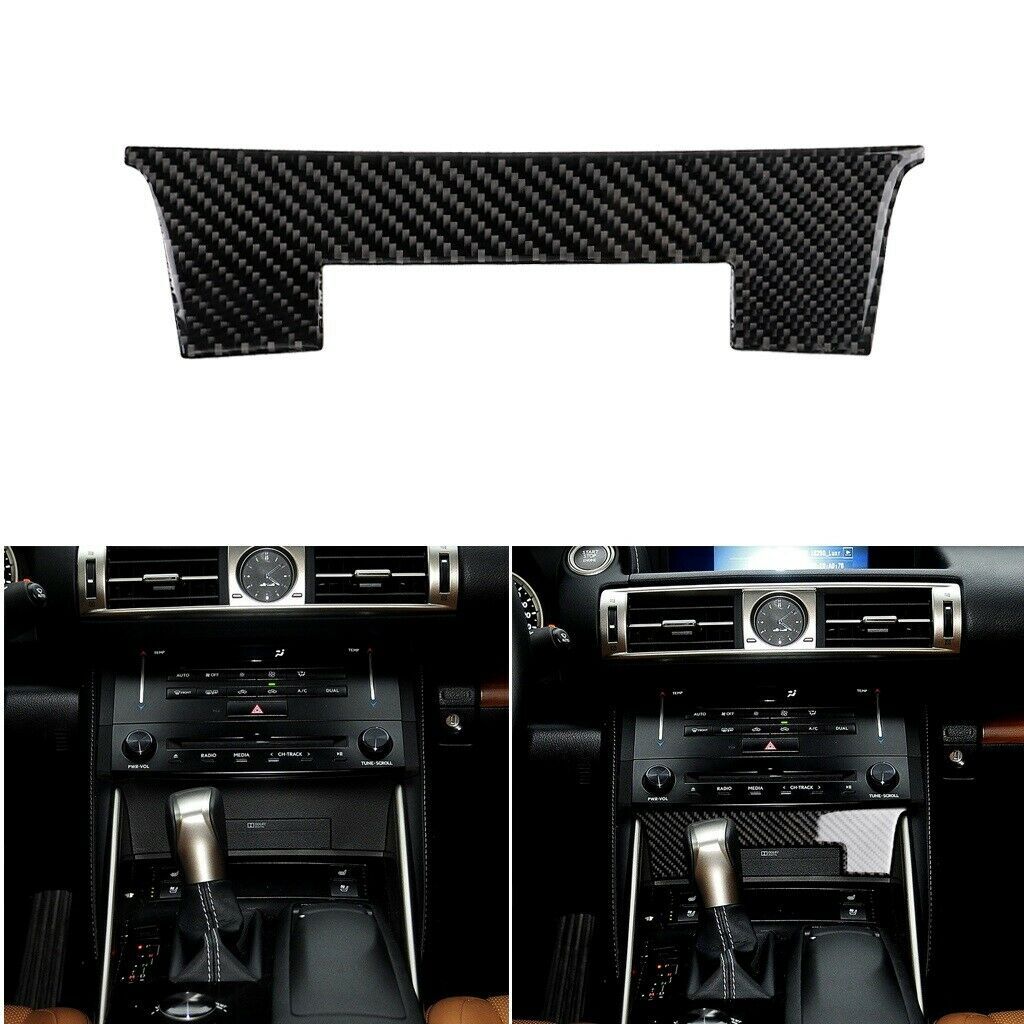 Carbon Fiber Center Console Bezel for Lexus is250 300 350 2013-2019