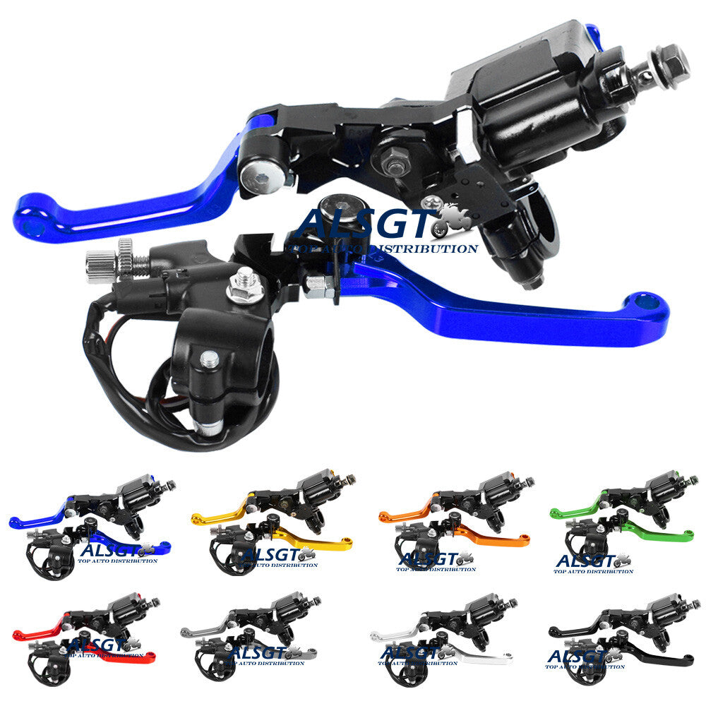 Fit for Kawasaki KX125/KX250 2000-2008 7/8 Brake Master Cylinder Reservoir levers