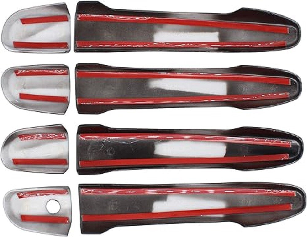 For 2010-2018 for Mazda 3 Sedan Hatchback Carbon Fiber Side Door Handle Covers Trims