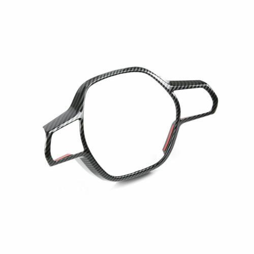 for Honda for Civic 2022 2023 Carbon Look Steering Wheel Switch Frame Cover Trims
