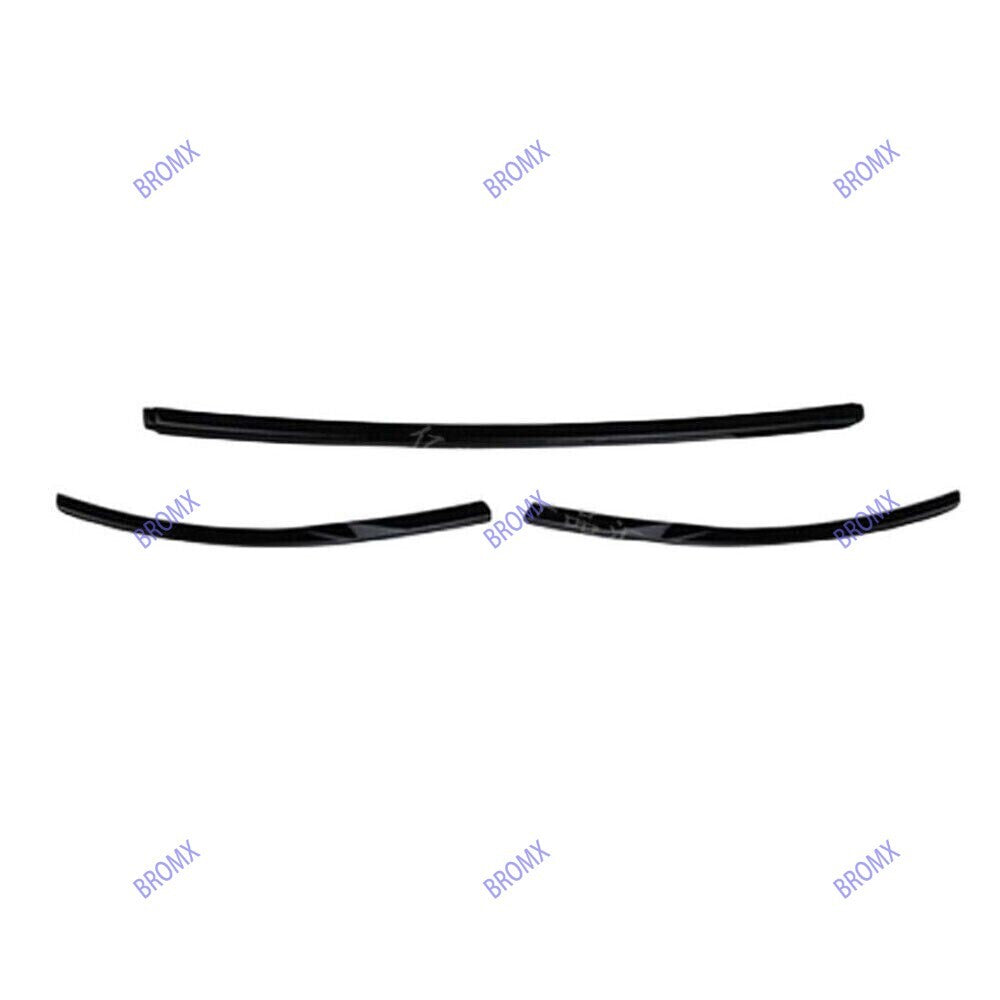 Front Bumper Strip Trim W/ Rear Door Trunk Trim Cover for Range Rover L405 18-22