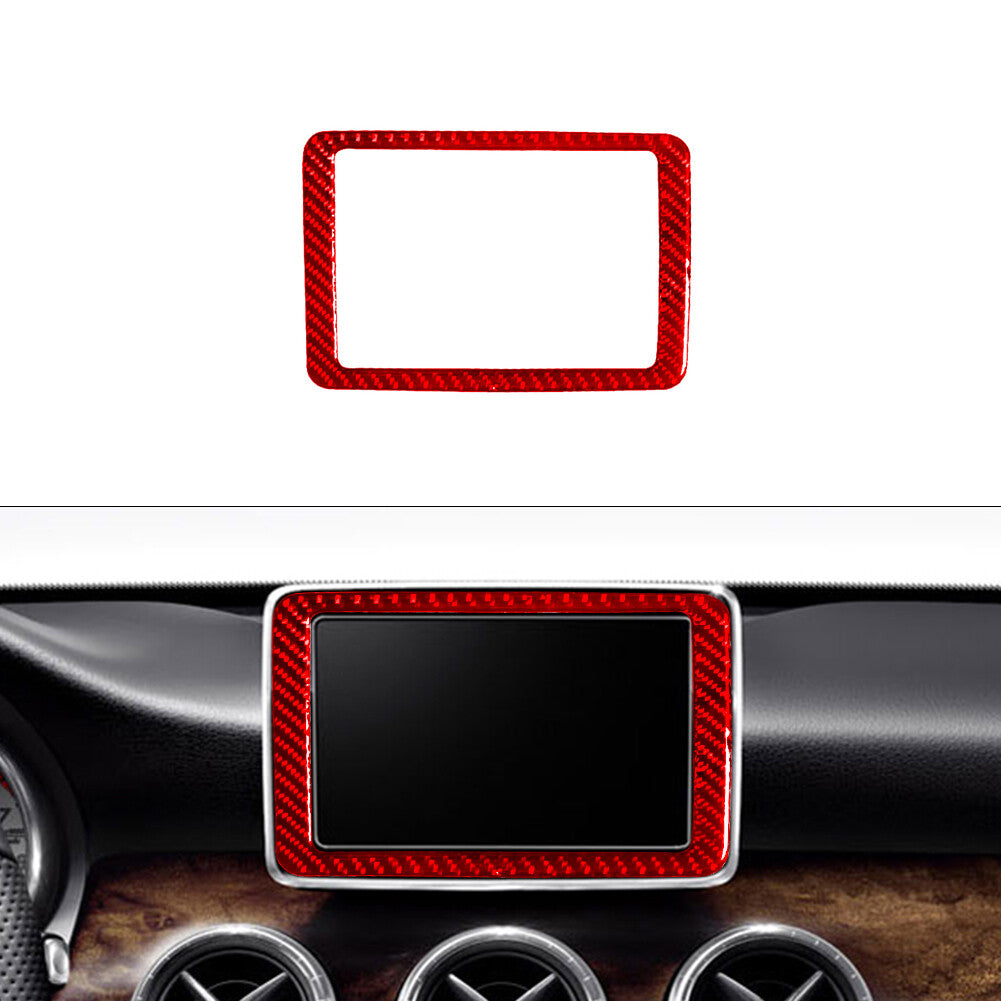 Red HUD Display Trim Cover Type-C for Mercedes Benz CLA 2014-2018/GLA 2015-2018