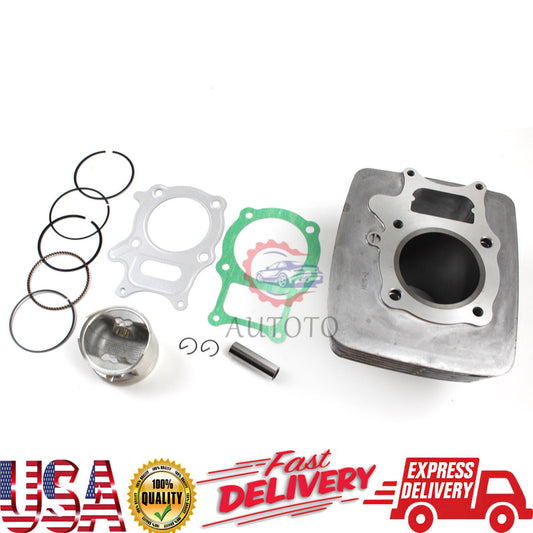 Top End Rebuild Kit Cylinder Piston Ring Fit For 1997-19 for Honda Recon 250 TRX 250