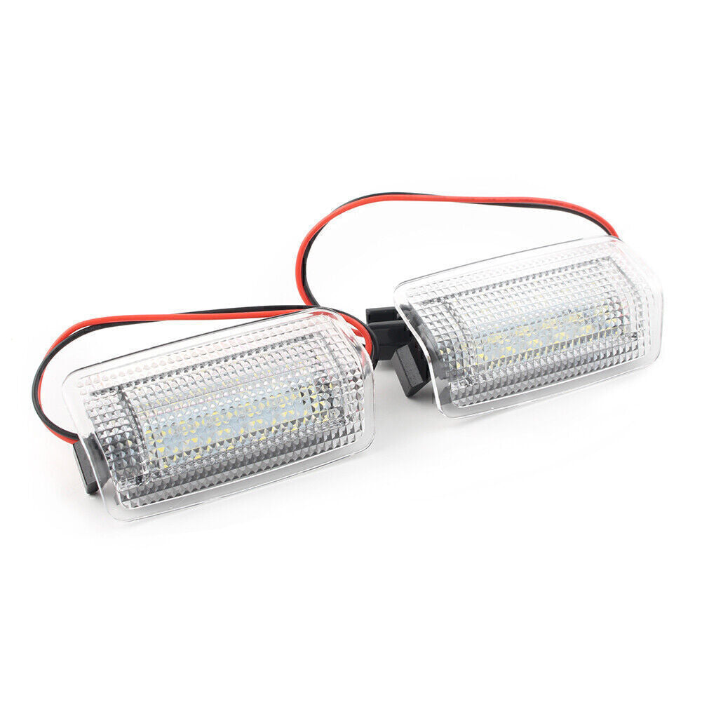 Pair LED Side Door Courtesy Lights Welcome Lamp for Toyota for Lexus Lamps White