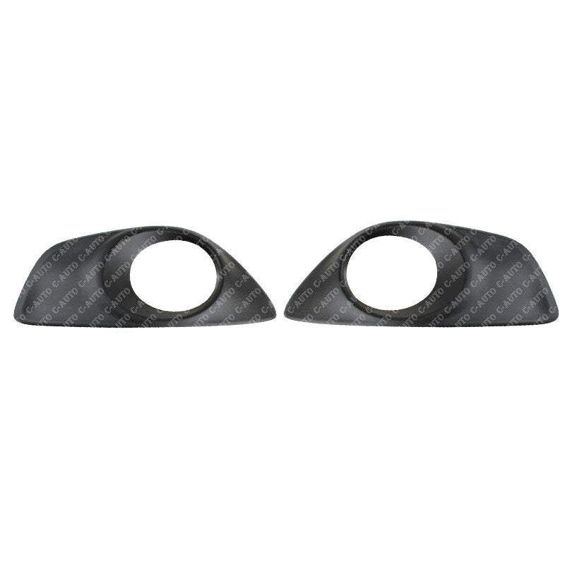 Pair front Left Right bumper fog light cover for Hyundai Santa Fe 2010-2012