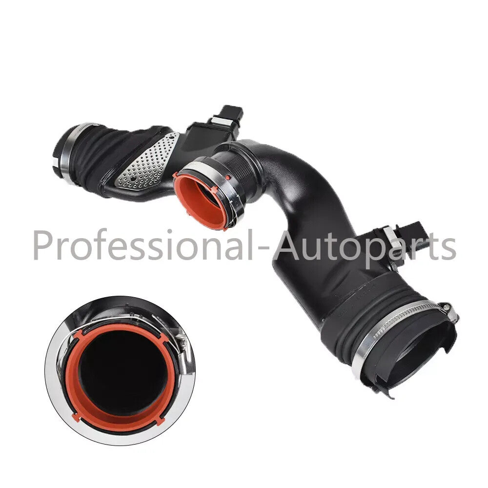 6420908237 Engine Air Duct w/ Mass Sensor Fit for Mercedes W164 OM642 V6 CDI
