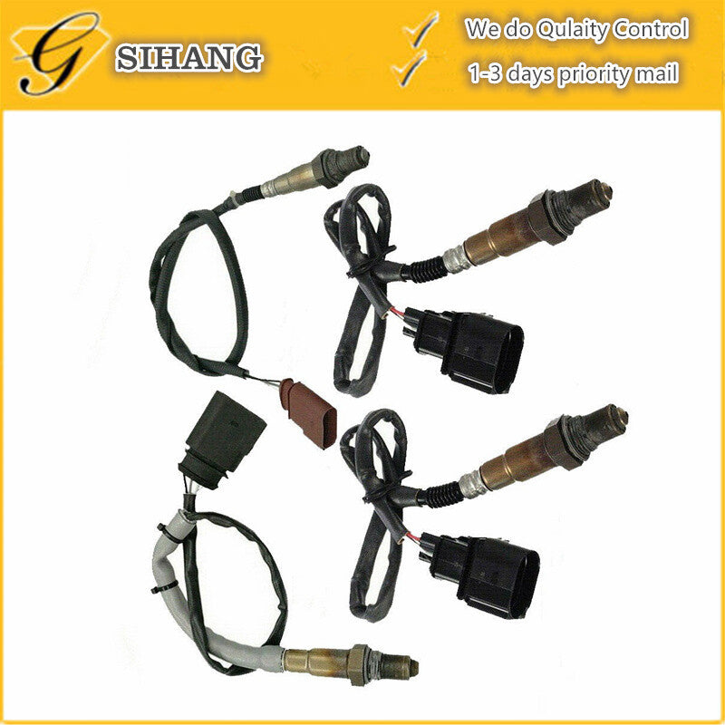 Set of 4 Upstream Downstream 02 Oxygen Sensor for VW Touareg 2004-2006 3.2L V6