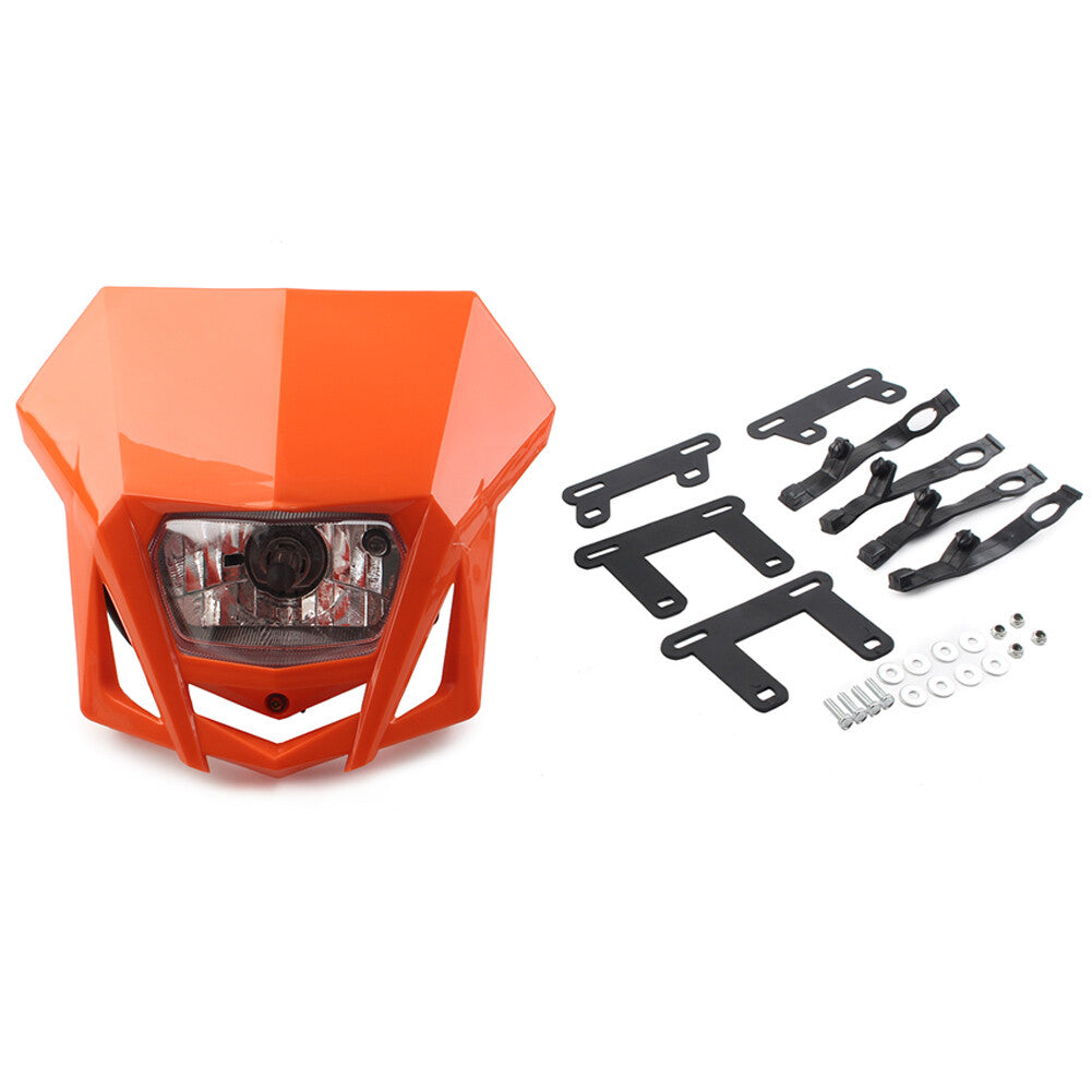 Frontscheinwerverkleidung f¨¹r for Kawasaki KLX XR CRF DRZ for Yamaha Dirt Bike Orange