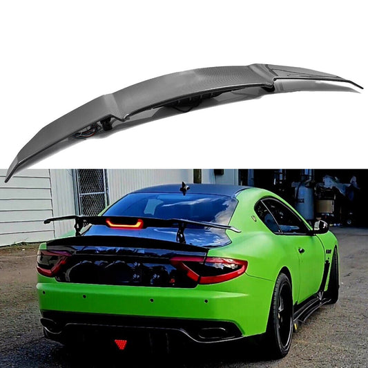 Universal Real Carbon Fiber Electric Automatic Speed Lift Tail Rear Spoiler Wing