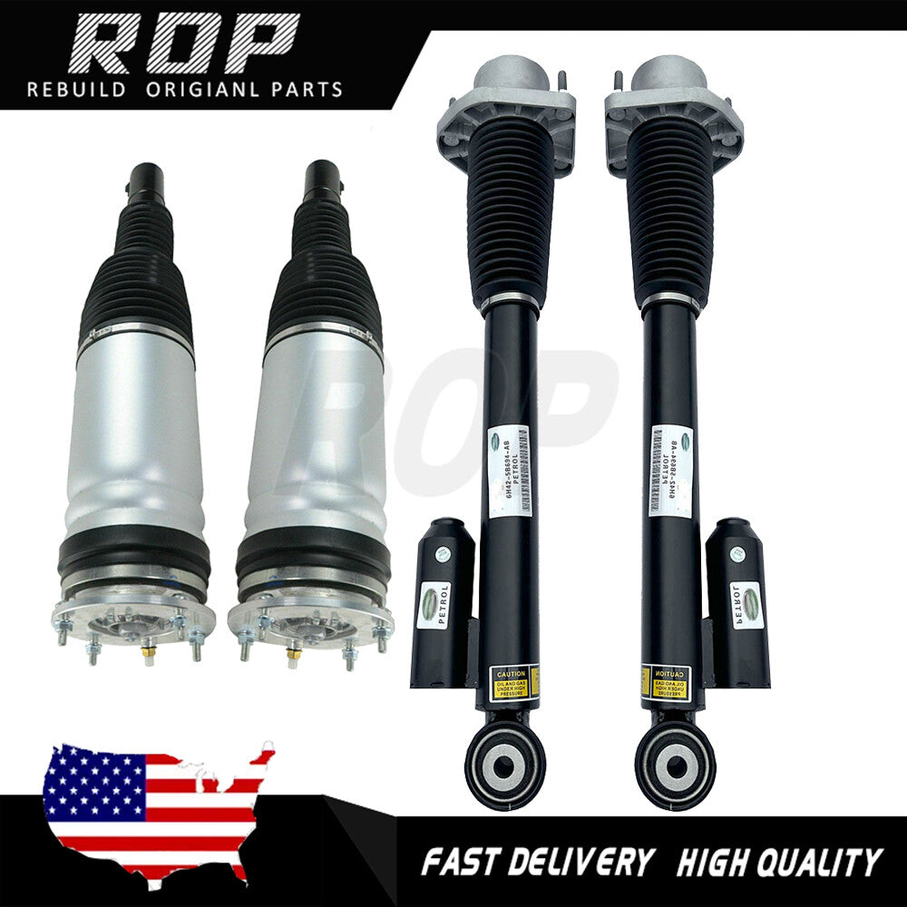 4Pcs Front Rear Air Suspension Struts w/VDS For 2014-2020 for Range Rover Sport L494