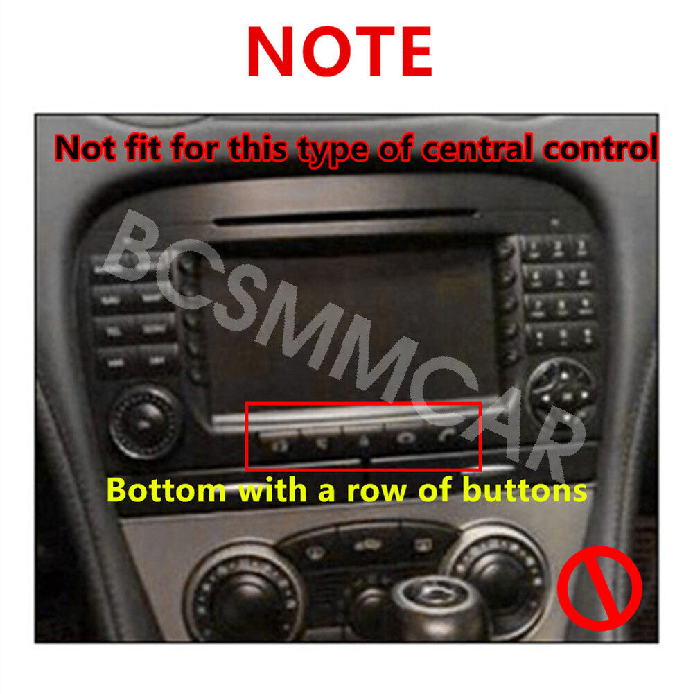 Car Stereo Radio GPS For Apple Carplay Fit For 2005-2012 for Mercedes Benz SL R230